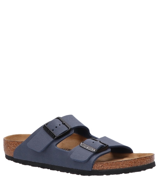 Birkenstock slipper <span>552903 Arizona Kids</span> 552903 Arizona Kids blauw - www.bremmerschoenen.live - Bremmer Schoenen