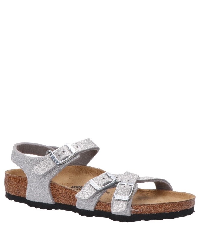 Birkenstock Birkenstock sandaal <span>1030536 Kumba</span> Silver Birkenstock sandaal <span>1030536 Kumba</span> 1030536 Kumba zilver - www.bremmerschoenen.live - Bremmer Schoenen