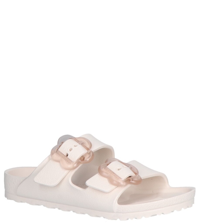 Birkenstock slipper <span>1031291 Arizona Flower EVA</span> 1031291 Arizona Flower EVA wit - www.bremmerschoenen.live - Bremmer Schoenen