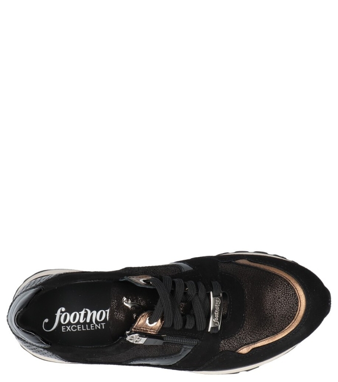 Footnotes Footnotes sneaker <span>32.009 2910 Elke</span> 2910 suede black gold Footnotes sneaker <span>32.009 2910 Elke</span> 32.009 2910 Elke zwart - www.bremmerschoenen.live - Bremmer Schoenen