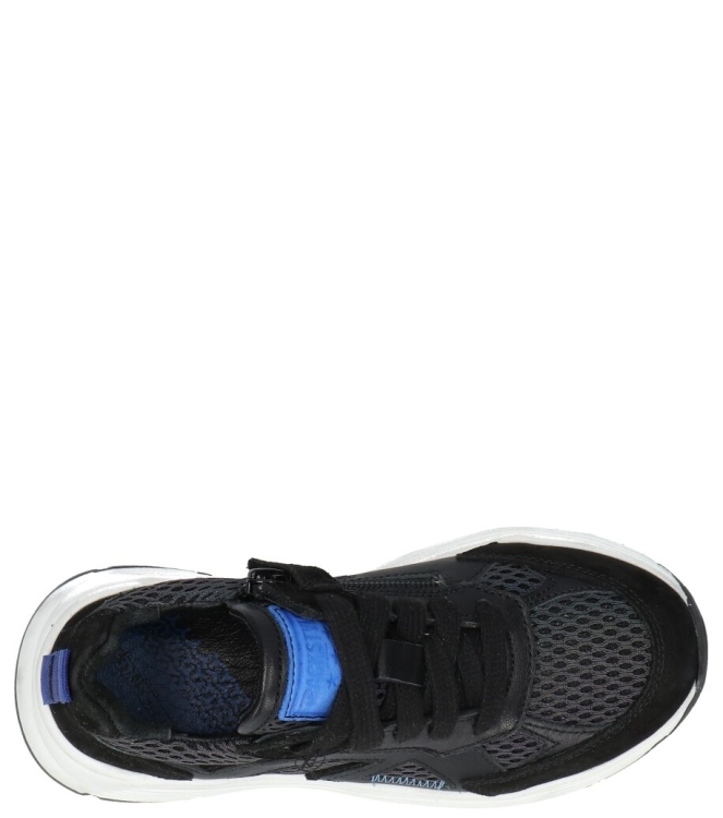 Track Style sneaker <span>326870 589 Pepijn Poker</span> 326870 589 Pepijn Poker zwart - www.bremmerschoenen.live - Bremmer Schoenen