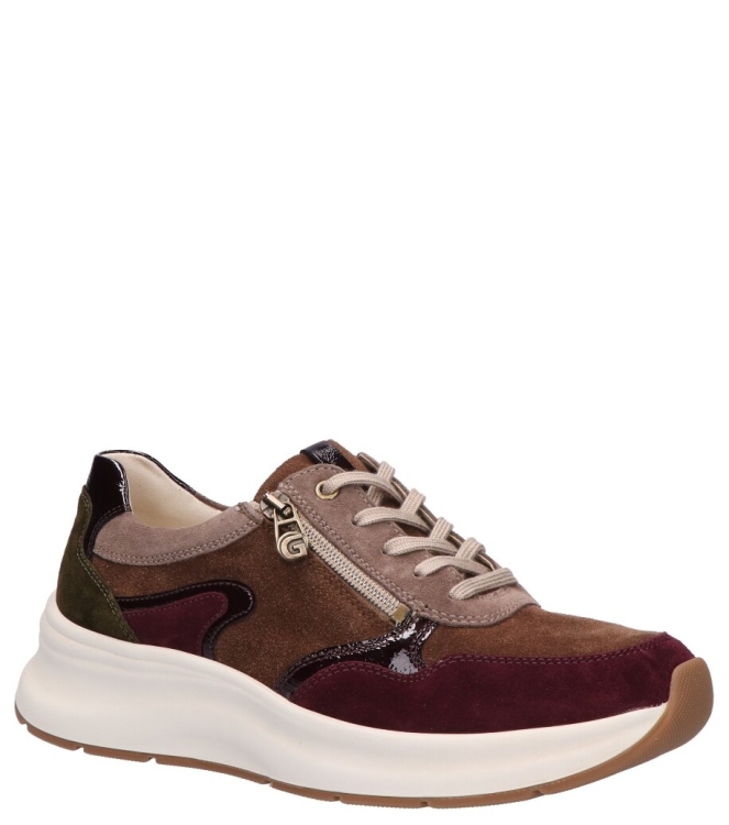 Ganter Ganter sneaker <span>205418 2499 Kim</span> 2070 espresso/brons Ganter sneaker <span>205418 2499 Kim</span> 205418 2499 Kim bruin - www.bremmerschoenen.live - Bremmer Schoenen