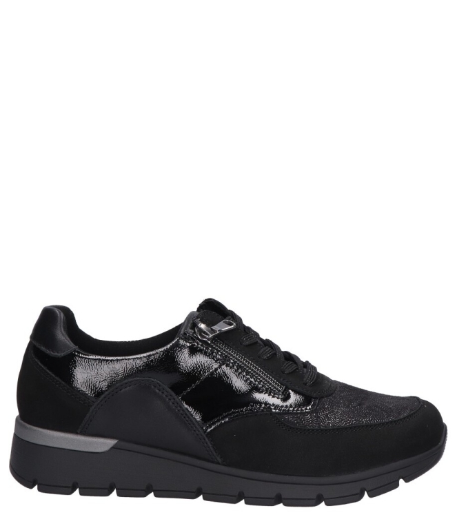 Waldlaufer sneaker <span>626K02 414 001 K-Ramona</span> 626K02 414 001 K-Ramona zwart - www.bremmerschoenen.live - Bremmer Schoenen