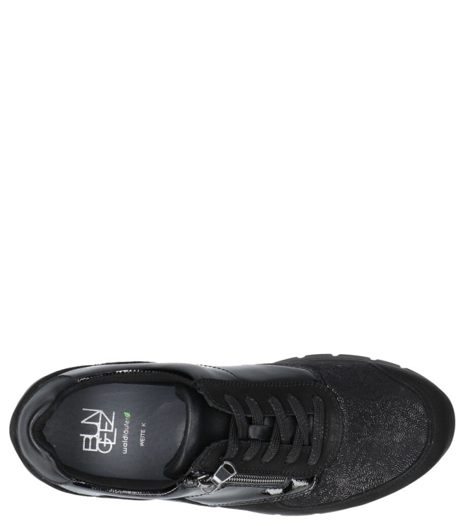 Waldlaufer sneaker <span>626K02 414 001 K-Ramona</span> 626K02 414 001 K-Ramona zwart - www.bremmerschoenen.live - Bremmer Schoenen