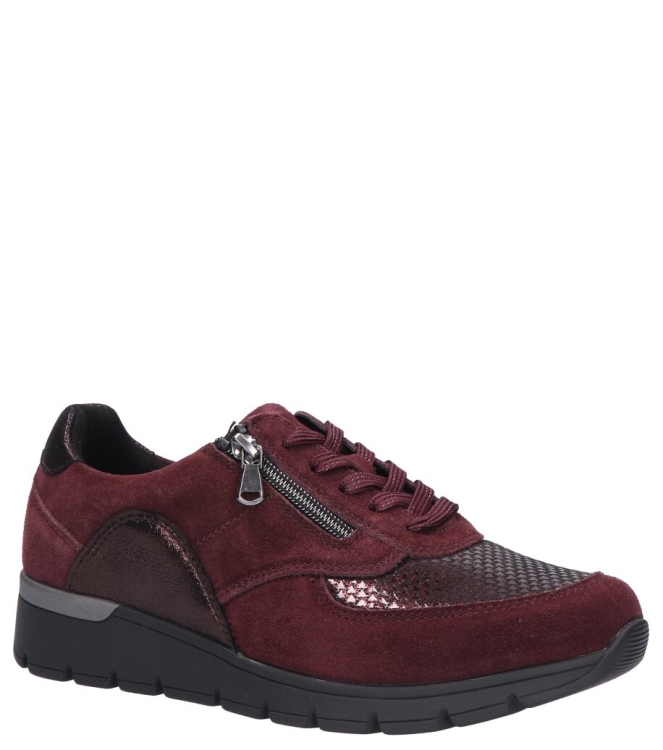 Waldlaufer sneaker <span>626K02 608 020 K-Ramona</span> 626K02 608 020 K-Ramona bordeaux - www.bremmerschoenen.live - Bremmer Schoenen