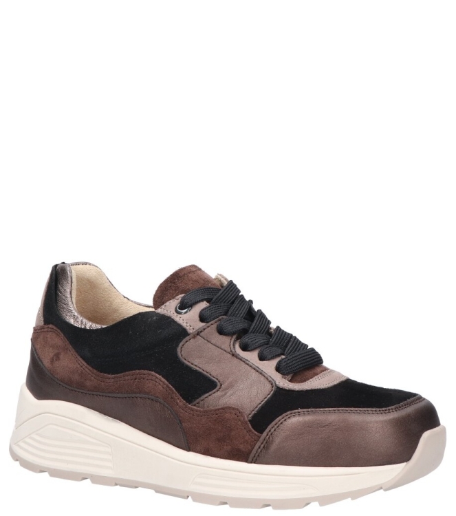 Nimco Nimco sneaker <span>70405.2 360 7005 Esther KX</span> 360 Dark Brown Combi Nimco sneaker <span>70405.2 360 7005 Esther KX</span> 70405.2 360 7005 Esther KX bruin - www.bremmerschoenen.live - Bremmer Schoenen