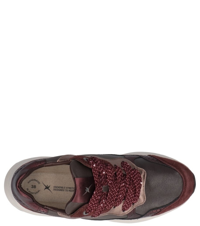 Xsensible Xsensible sneaker <span>33011.3 747 Rainbow GX</span> 747 Bordeaux Combi Xsensible sneaker <span>33011.3 747 Rainbow GX</span> 33011.3 747 Rainbow GX bordeaux - www.bremmerschoenen.live - Bremmer Schoenen