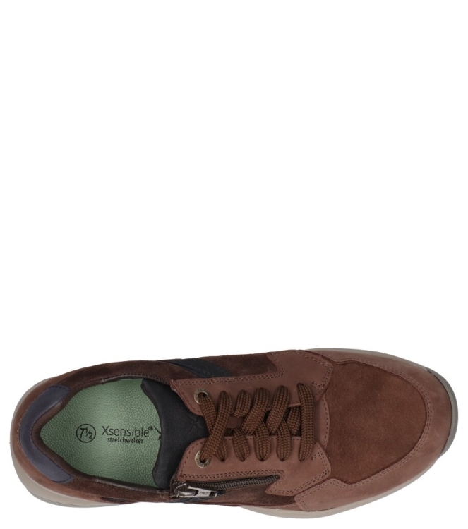 Xsensible Xsensible sneaker <span>30088.2 360 SWX14 HX</span> 360 Dark Brown Combi Xsensible sneaker <span>30088.2 360 SWX14 HX</span> 30088.2 360 SWX14 HX bruin - www.bremmerschoenen.live - Bremmer Schoenen