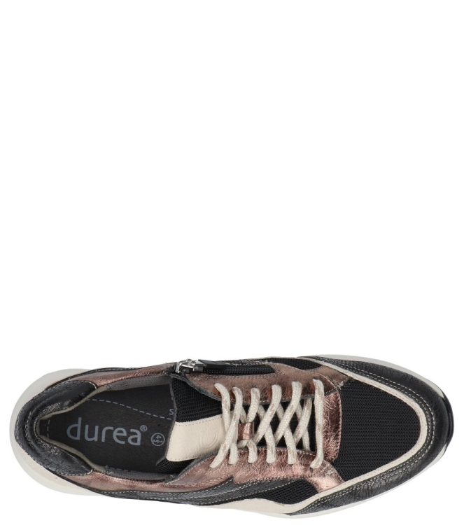 Durea Durea sneaker <span>6308 605 1739</span> 1739 ZWART/BEIGE/GOUD Durea sneaker <span>6308 605 1739</span> 6308 605 1739 zwart - www.bremmerschoenen.live - Bremmer Schoenen