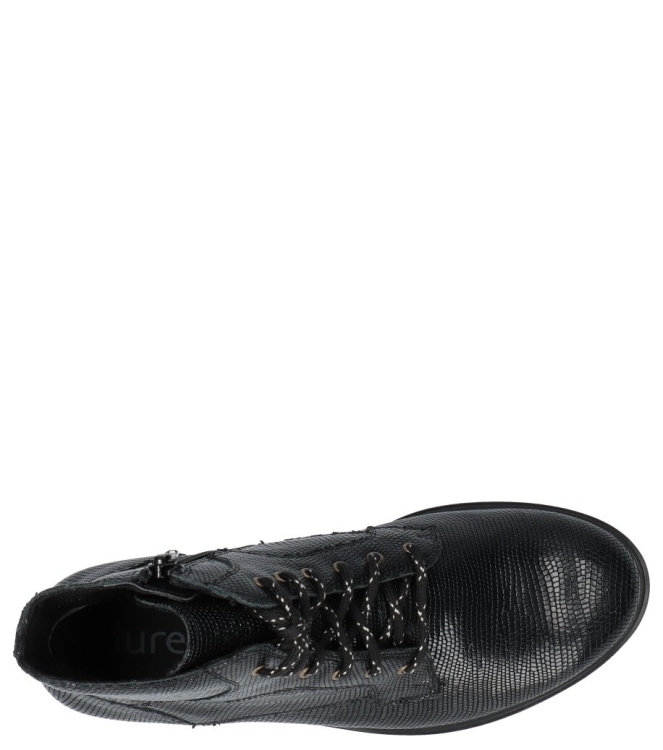 Durea veterboot <span>9832 838 1839</span> 9832 838 1839 zwart - www.bremmerschoenen.live - Bremmer Schoenen