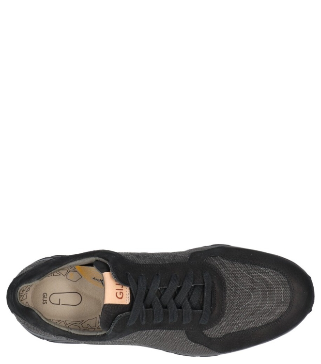 Gijs sneaker <span>2162 115 2376</span> 2162 115 2376 zwart - www.bremmerschoenen.live - Bremmer Schoenen