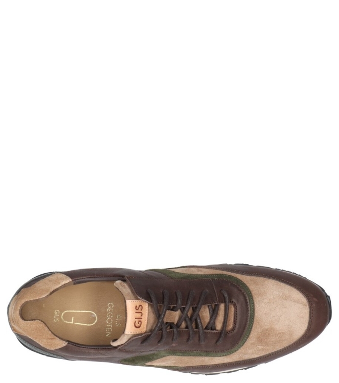 Gijs sneaker <span>2138 908 2191</span> 2138 908 2191 bruin - www.bremmerschoenen.live - Bremmer Schoenen