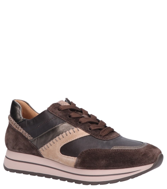 Gabor Gabor sneaker <span>6031.01.001</span> 001 mocca/sand Gabor sneaker <span>6031.01.001</span> 6031.01.001 bruin - www.bremmerschoenen.live - Bremmer Schoenen