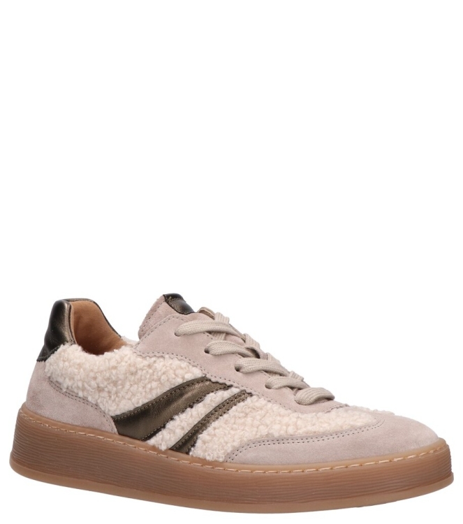Gabor Gabor sneaker <span>6018.01.004</span> 004 panna/silk/cacao Gabor sneaker <span>6018.01.004</span> 6018.01.004 beige - www.bremmerschoenen.live - Bremmer Schoenen