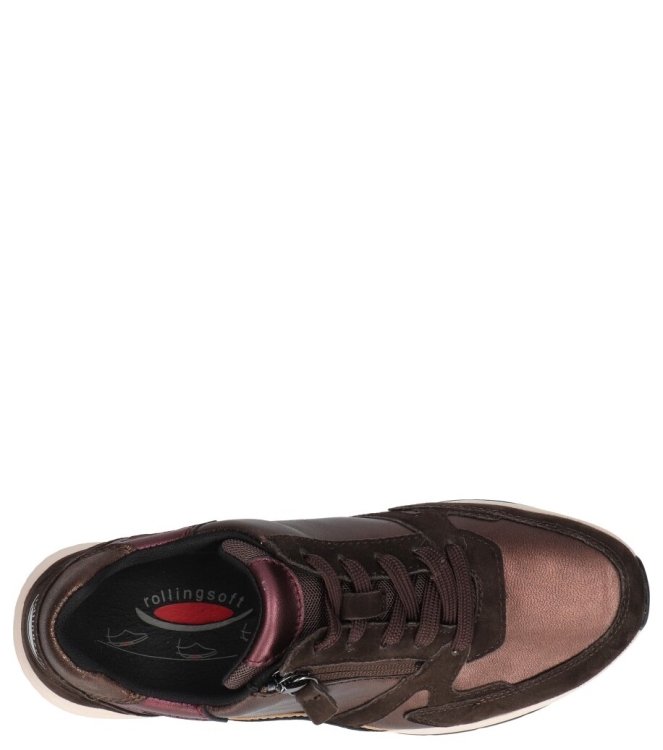 Gabor sneaker <span>0106.01.016</span> 0106.01.016 bruin - www.bremmerschoenen.live - Bremmer Schoenen