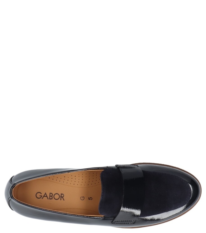 Gabor Gabor instapper <span>4005.01.001</span> 001 dark blue Gabor instapper <span>4005.01.001</span> 4005.01.001 blauw - www.bremmerschoenen.live - Bremmer Schoenen