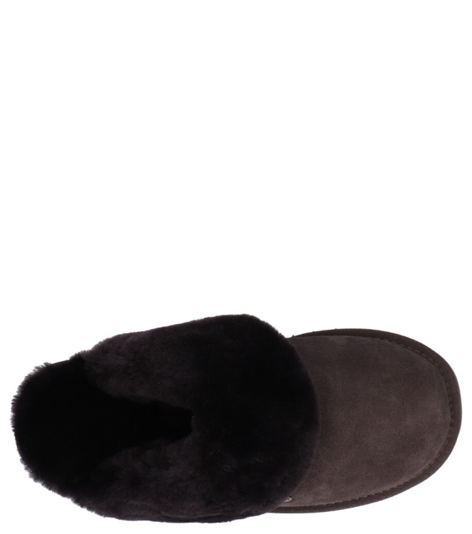 Warmbat pantoffel <span>Flurry Women FLS321065 Choco</span> Flurry Women FLS321065 Choco bruin - www.bremmerschoenen.live - Bremmer Schoenen