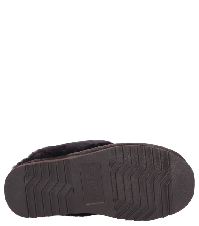 Warmbat pantoffel <span>Flurry Women FLS321065 Choco</span> Flurry Women FLS321065 Choco bruin - www.bremmerschoenen.live - Bremmer Schoenen
