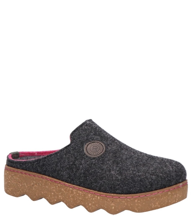 Rohde Rhode slipper <span>6120 84</span> 84 stone Rhode slipper <span>6120 84</span> 6120 84 grijs - www.bremmerschoenen.live - Bremmer Schoenen