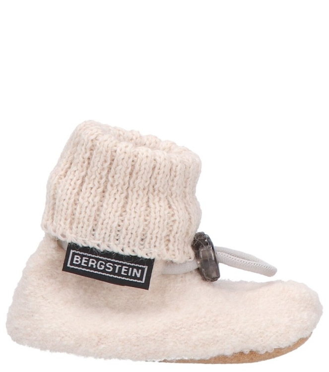 Bergstein slofje <span>BN Cozy Baby Offwhite</span> BN Cozy Baby Offwhite beige - www.bremmerschoenen.live - Bremmer Schoenen