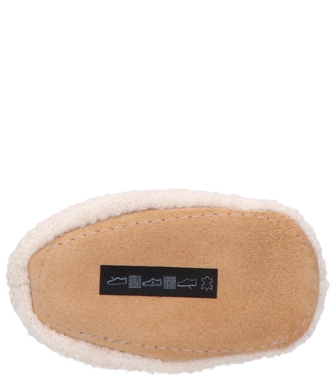 Bergstein slofje <span>BN Cozy Baby Offwhite</span> BN Cozy Baby Offwhite beige - www.bremmerschoenen.live - Bremmer Schoenen