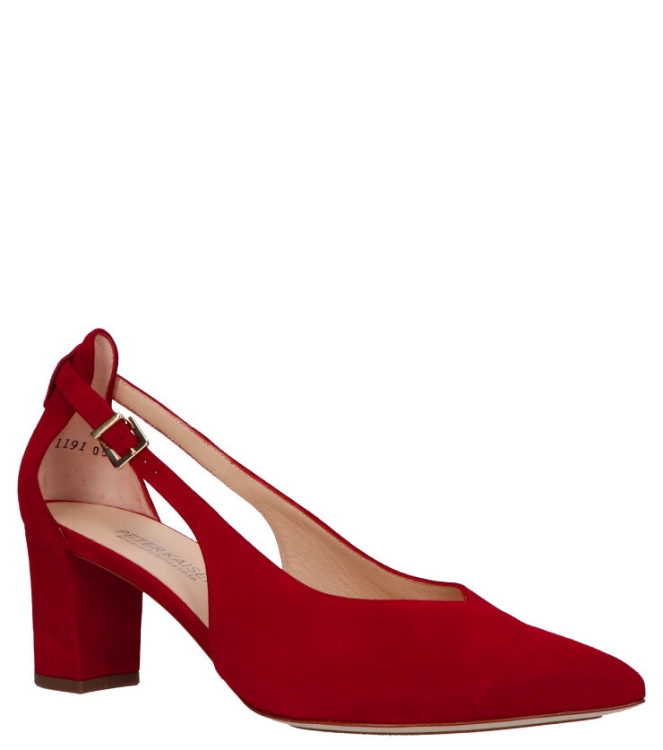 Peter Kaiser Peter Kaiser pump <span>67375 248</span> lipstick suede Peter Kaiser pump <span>67375 248</span> 67375 248 rood - www.bremmerschoenen.live - Bremmer Schoenen