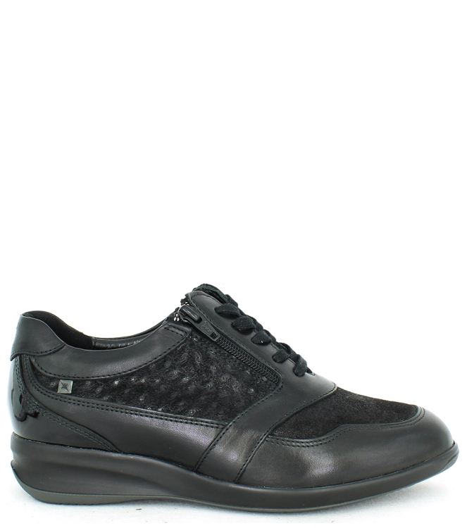 Xsensible XSENSIBLE VETERSCHOEN <span>10062 2 011 IBIZA</span> BLACK OSTRICH XSENSIBLE VETERSCHOEN <span>10062 2 011 IBIZA</span> 10062 2 011 IBIZA zwart - www.bremmerschoenen.live - Bremmer Schoenen