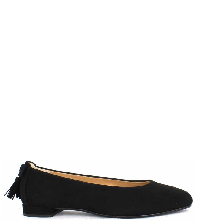 Nalini Ballerina <span>2850 Camoscio Nero</span> 2850 Camoscio Nero zwart - www.bremmerschoenen.live - Bremmer Schoenen