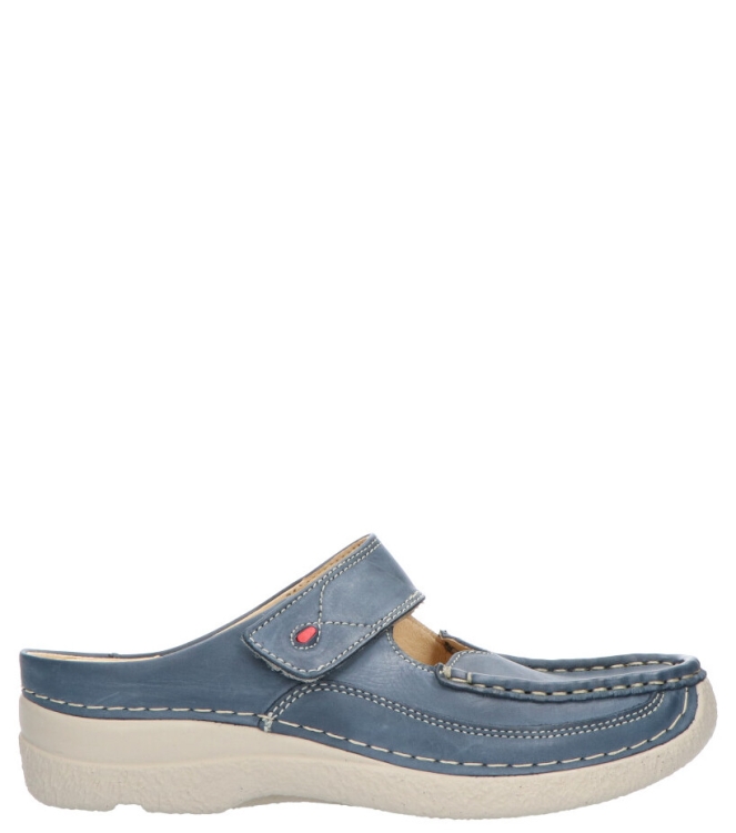 Wolky WOLKY <span>6227 Roll-slipper 387 blue summer Etna lea</span> WOLKY <span>6227 Roll-slipper 387 blue summer Etna lea</span> 6227 Roll-slipper 387 blue summer Etna lea blauw - www.bremmerschoenen.live - Bremmer Schoenen