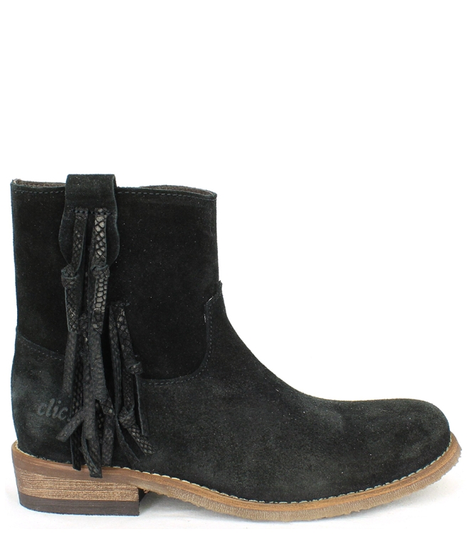 CLIC KORTE LAARS <span>8812 AFELPADO</span> 8812 AFELPADO zwart - www.bremmerschoenen.live - Bremmer Schoenen