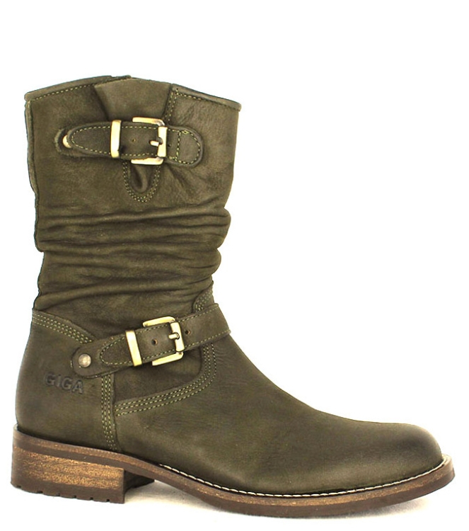 Giga Korte Laars <span>9550 B75</span> 9550 B75 groen - www.bremmerschoenen.live - Bremmer Schoenen