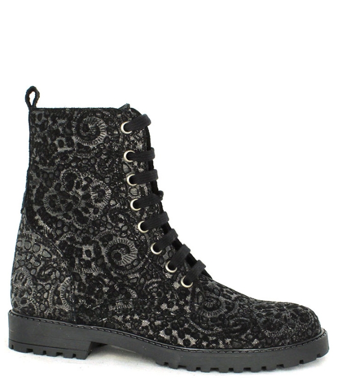 Clic! Veterboot <span>9584 ibero negro dublino negro</span> 9584 ibero negro dublino negro zwart - www.bremmerschoenen.live - Bremmer Schoenen