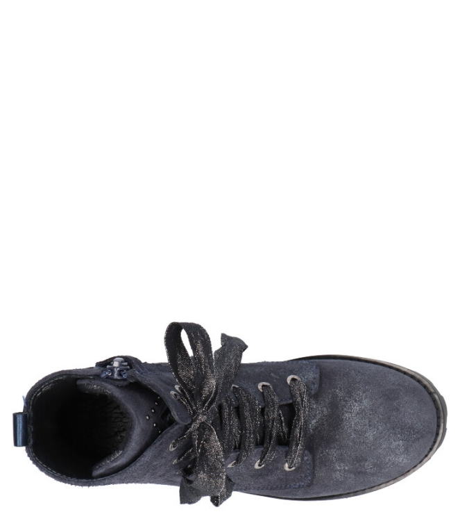 Shoesme Shoesme Veterboot <span>TA9W014-A</span> Blue Shoesme Veterboot <span>TA9W014-A</span> TA9W014-A blauw - www.bremmerschoenen.live - Bremmer Schoenen