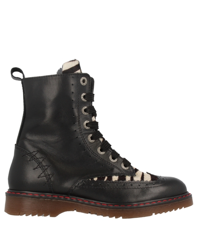 Red-Rag Red Rag Veterboot <span>12216069</span> Zebra Fantasy Red Rag Veterboot <span>12216069</span> 12216069 zwart - www.bremmerschoenen.live - Bremmer Schoenen