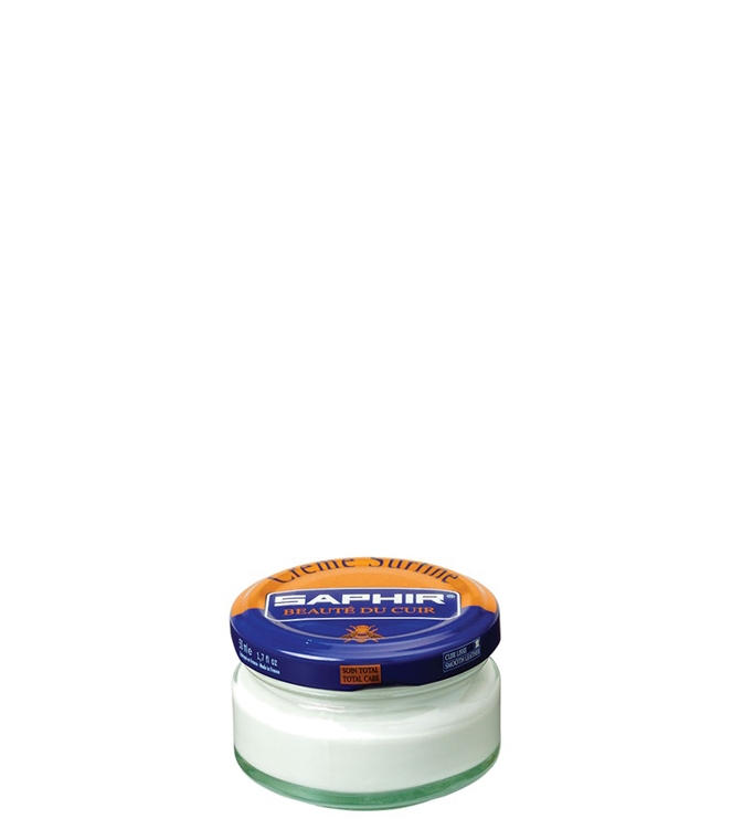 Onderhoudsmiddel SAPHIR <span>CREME SURFINE 21</span> BLANC SAPHIR <span>CREME SURFINE 21</span> CREME SURFINE 21 wit - www.bremmerschoenen.live - Bremmer Schoenen