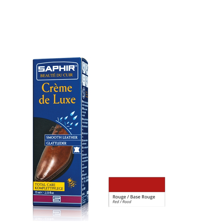 Onderhoudsmiddel Saphir luxe schoencreme <span>Creme de luxe 11</span> ROUGE Saphir luxe schoencreme <span>Creme de luxe 11</span> Creme de luxe 11 rood - www.bremmerschoenen.live - Bremmer Schoenen