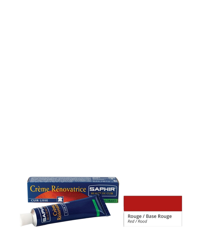 Onderhoudsmiddel Saphir dekkende schoencreme <span>CREME RENOVATRICE 11</span> ROUGE Saphir dekkende schoencreme <span>CREME RENOVATRICE 11</span> CREME RENOVATRICE 11 rood - www.bremmerschoenen.live - Bremmer Schoenen