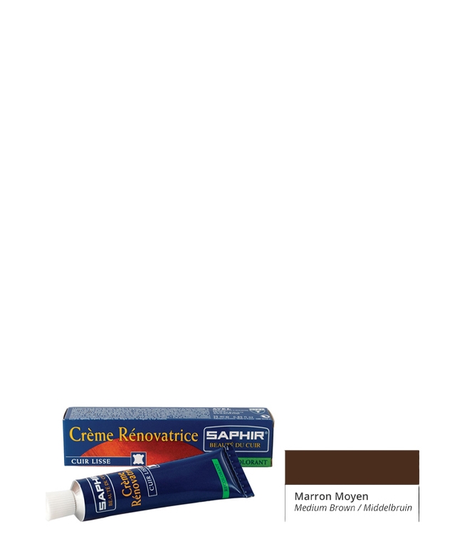 Onderhoudsmiddel Saphir dekkende schoencreme <span>CREME RENOVATRICE 37</span> MARRON MOYEN Saphir dekkende schoencreme <span>CREME RENOVATRICE 37</span> CREME RENOVATRICE 37 cognac - www.bremmerschoenen.live - Bremmer Schoenen