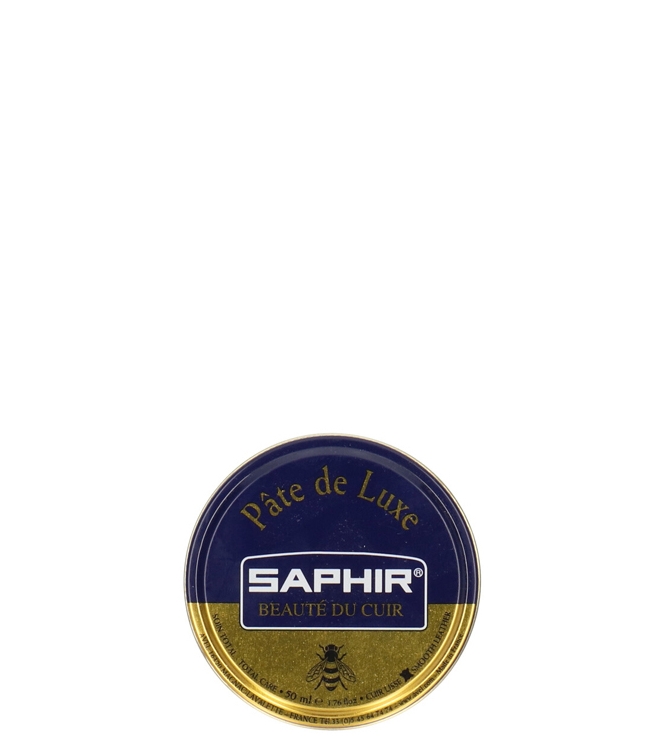 Onderhoudsmiddel Saphir luxe schoencreme <span>Pate de luxe 01</span> black Saphir luxe schoencreme <span>Pate de luxe 01</span> Pate de luxe 01 zwart - www.bremmerschoenen.live - Bremmer Schoenen