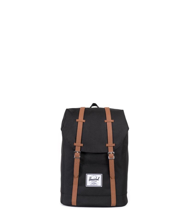 Herschel rugtas <span>Retreat Black 10066 00001 OS</span> Retreat Black 10066 00001 OS zwart - www.bremmerschoenen.live - Bremmer Schoenen