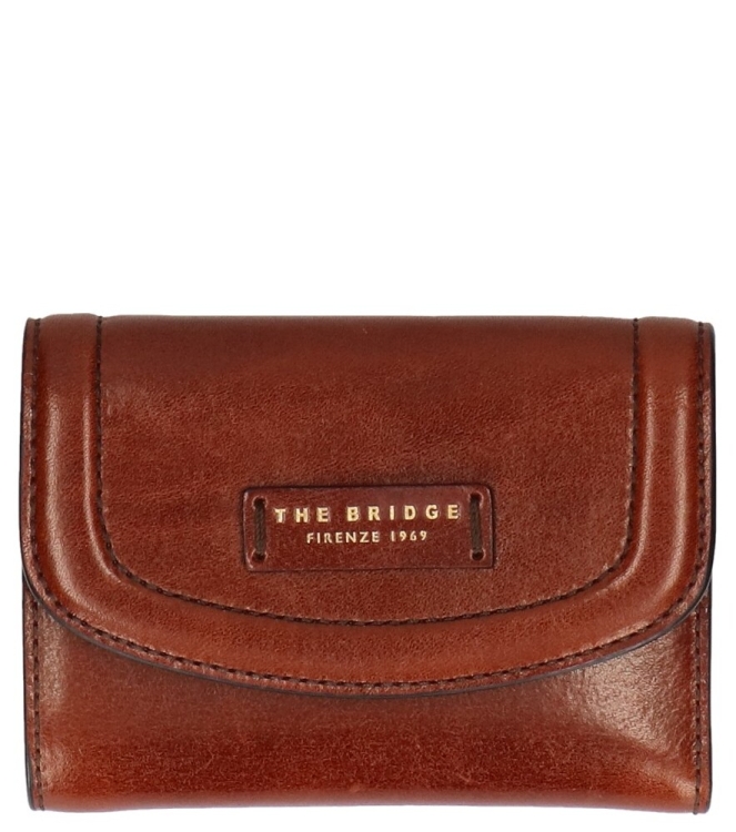 The Bridge portemonnee <span>01.7100.01.14</span> 01.7100.01.14 cognac - www.bremmerschoenen.live - Bremmer Schoenen