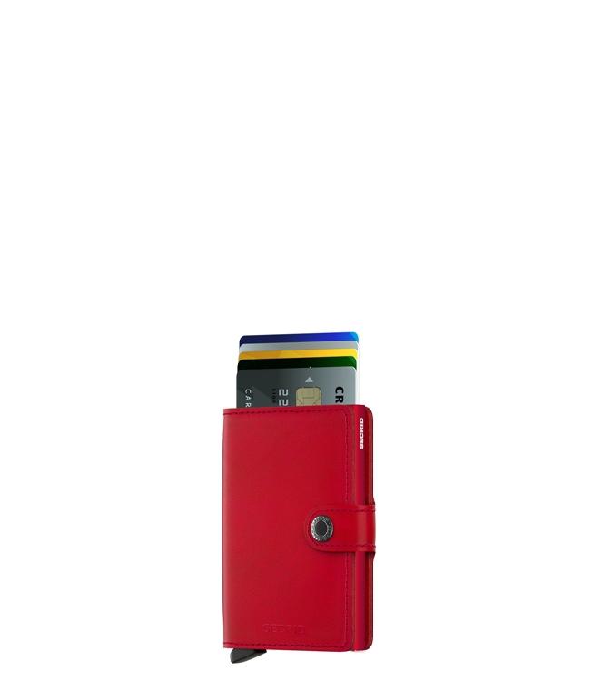 Secrid Secrid etui <span>MO Red Miniwallet</span> RED Secrid etui <span>MO Red Miniwallet</span> MO Red Miniwallet rood - www.bremmerschoenen.live - Bremmer Schoenen