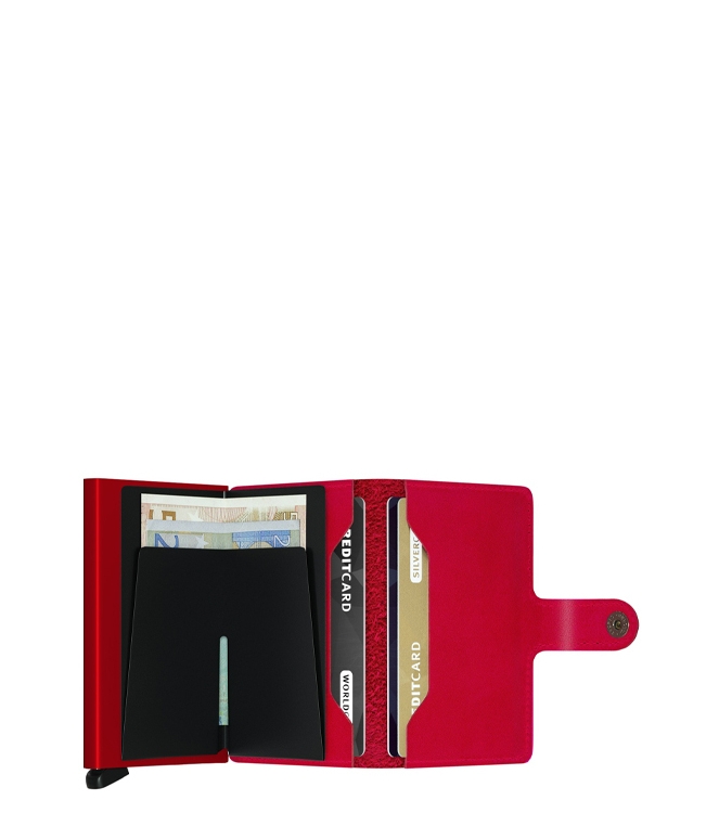 Secrid Secrid etui <span>MO Red Miniwallet</span> RED Secrid etui <span>MO Red Miniwallet</span> MO Red Miniwallet rood - www.bremmerschoenen.live - Bremmer Schoenen