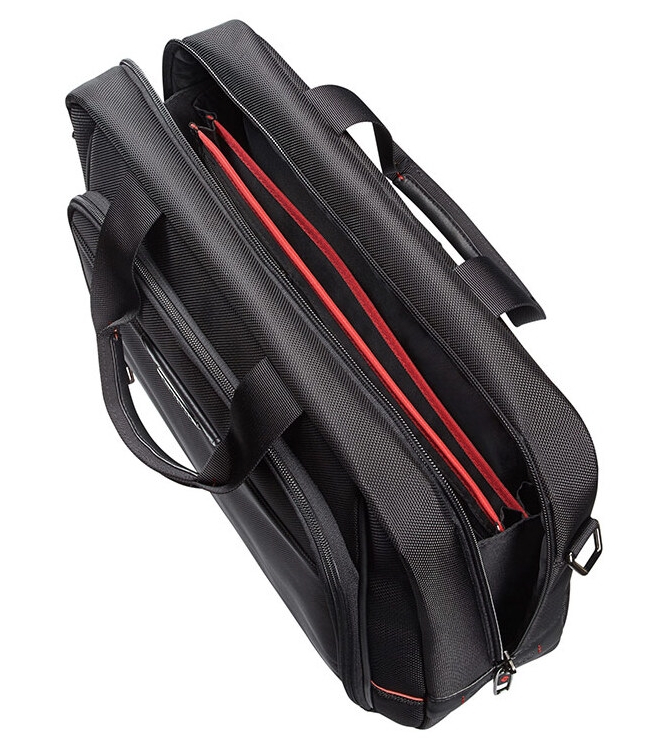 Samsonite Laptoptas <span>35V 09028 PRO DLX</span> 35V 09028 PRO DLX zwart - www.bremmerschoenen.live - Bremmer Schoenen