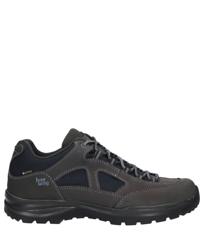 Hanwag Hanwag wandelschoen <span>201600-064012 Gritstone II wide GTX</span> asphalt-black Hanwag wandelschoen <span>201600-064012 Gritstone II wide GTX</span> 201600-064012 Gritstone II wide GTX grijs - www.bremmerschoenen.live - Bremmer Schoenen