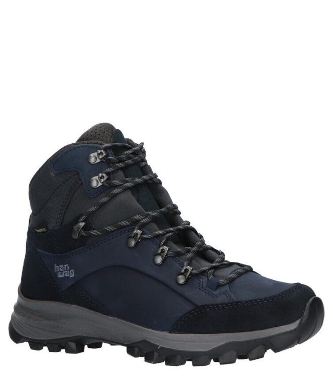 Hanwag Wandelschoen <span>203001-007064 Banks Lady GTX</span> 203001-007064 Banks Lady GTX blauw - www.bremmerschoenen.live - Bremmer Schoenen